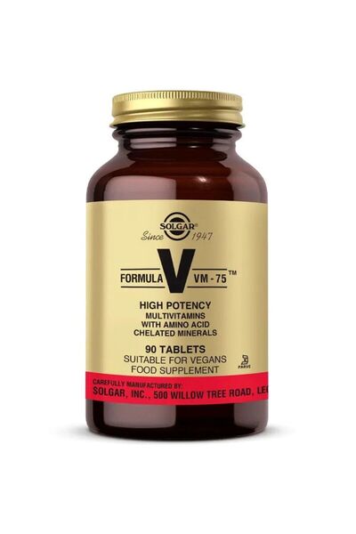 Solgar Vm-75 multivitamin 90 tablets