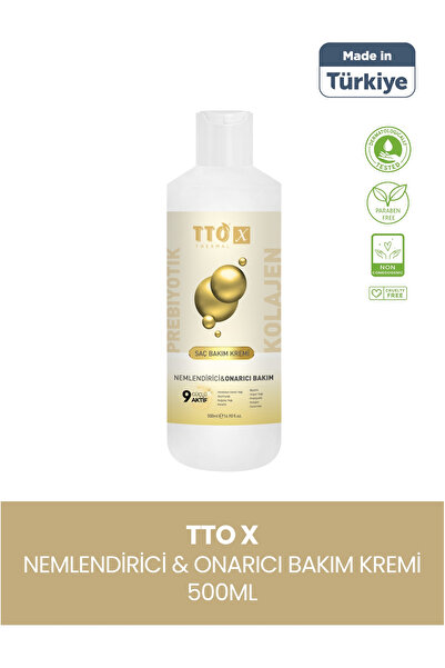 TTO X Nemlendirici Ve Onarıcı Saç Kremi Kolajen Ve Prebiyotik 500ml