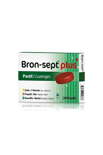 Bron-Sept Mentollü Plus+ 24 Pastil