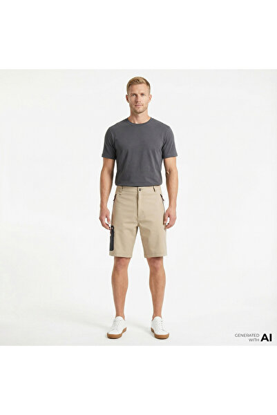 Trespass Runnel - Shorts Erkek Bej Şort ERKEK ŞORT MABTSHN10007