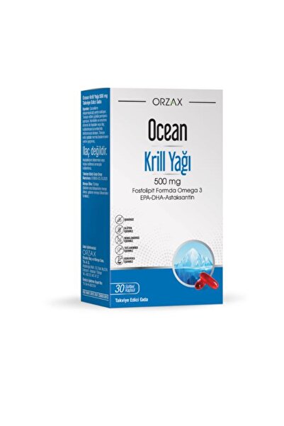 Ocean Krill Oil 500 Mg 30 Kapsül