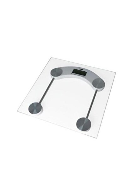 Techfit 1052 Dijital Temperli Cam Baskül Tartı LCD Ekran