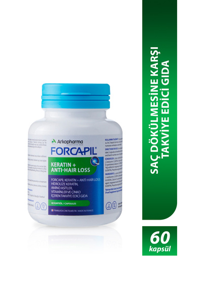 Genel Markalar Forcapil Keratin Anti Hair Loss 60