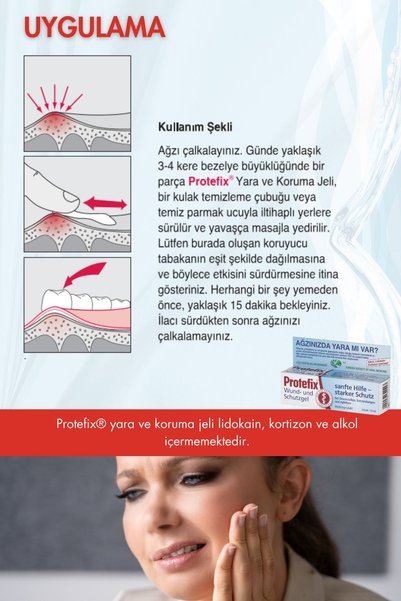 Protefix Ağız Içi Yara Ve Koruma Jeli 10ml