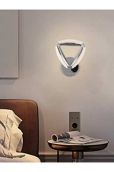 Moonlight Lighting مصباح حائط LED حديث 9893 - 7 وات، إضاءة داخلية قابلة للتعد...