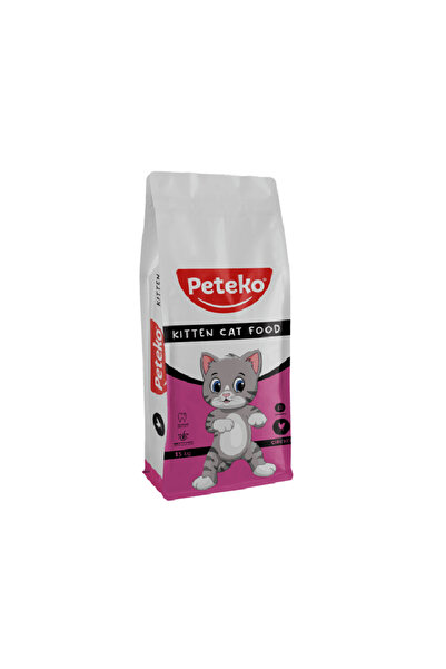 PetEko Yavru Tavuklu Kedi Maması 15 Kg