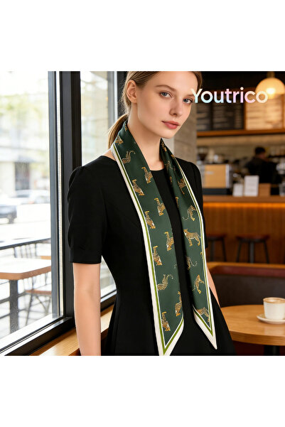 Youtrico وشاح طويل قطري 147 سم، مناسب لجميع المواسم، وشاح متعدد الاستخدامات و...