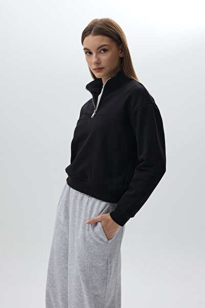 Rays 3110A Detaliu cu fermoar frontal Sweat Black