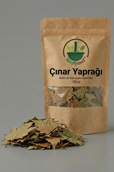ixirciyusuf Çınar Yaprağı (Çınar Ağacı Yaprağı) – Kurutulmuş Bitki Çayı 100 g – Doğal