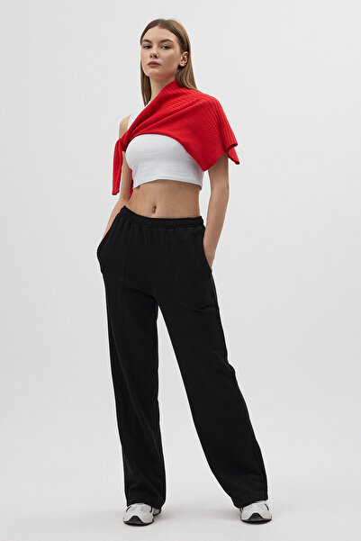 Rays 3114A Çima Αθλητική φόρμα με λεπτομέρειες Μαύρη