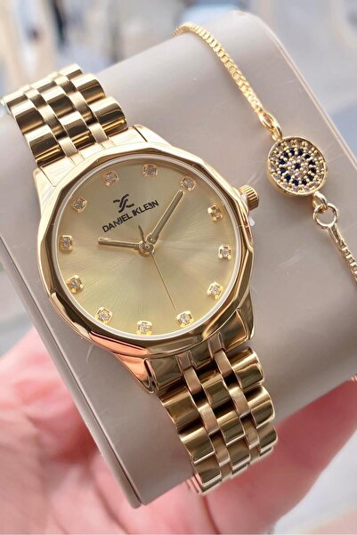 Daniel Klein KADIN KOL SAATİ KRİSTAL CAM SU GECİRMEZ 2 YIL GARANTİLİ YENİ SEZON BİLEKLİK HEDİYELİDİR