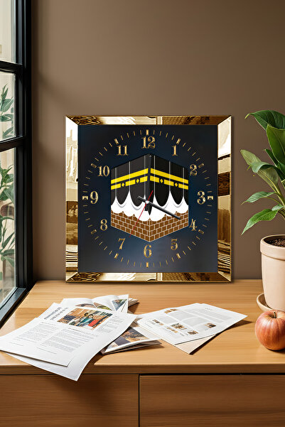 Zevahir Mobilya Dekorasyon Διακοσμητικό ρολόι τοίχου MDF με θέμα τον Καμπή με...