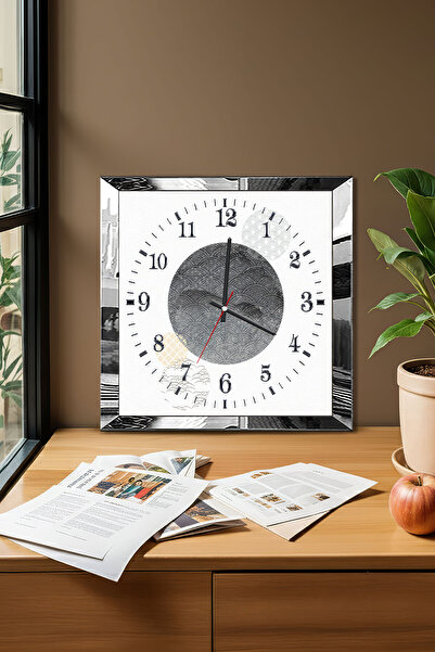 Zevahir Mobilya Dekorasyon Ceas de perete decorativ din MDF cu tematică de ce...