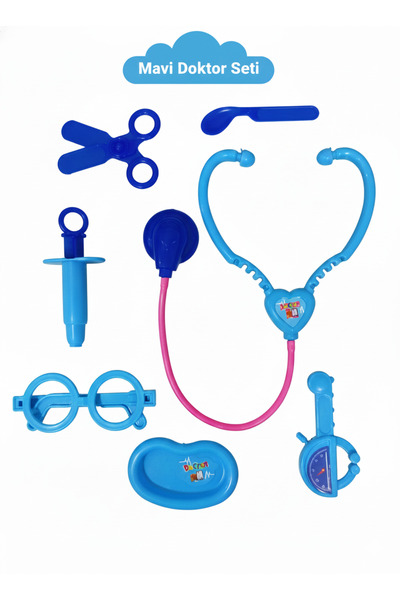 a v d a Mavi doktor seti oyuncak doktor set