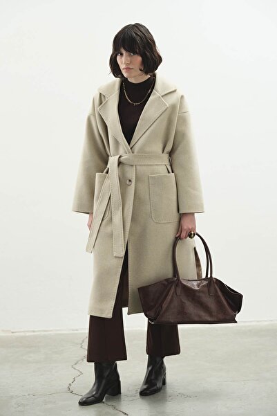 Hooopstore Παλτό από πέτρα με ραφές Punto