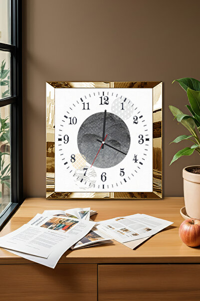 Zevahir Mobilya Dekorasyon Ceas de perete decorativ din MDF cu tematică de ce...