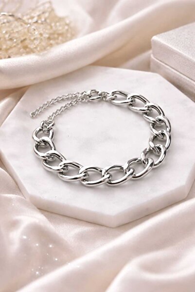 MAKSESUAR Women's Thick Chain Bracelet