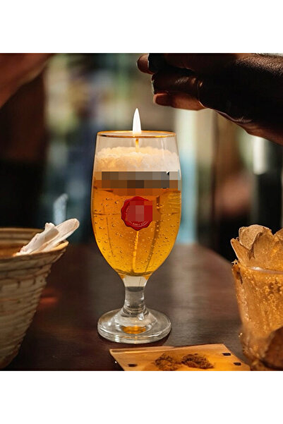 Genel Markalar EGHEDİYELİK Köpüklü Bira Görünümlü Jel Mum 33l