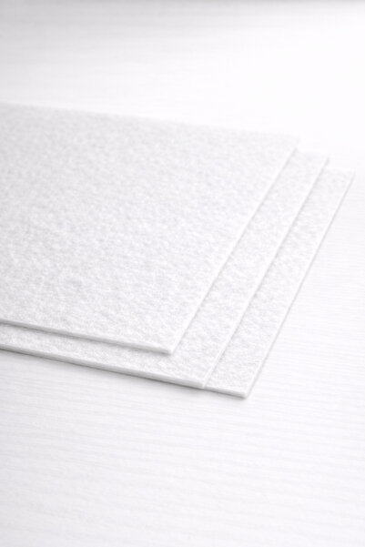 Endüstriyelkesim Ince Keçe 1 Mm Kalınlığında 1 Mt Beyaz