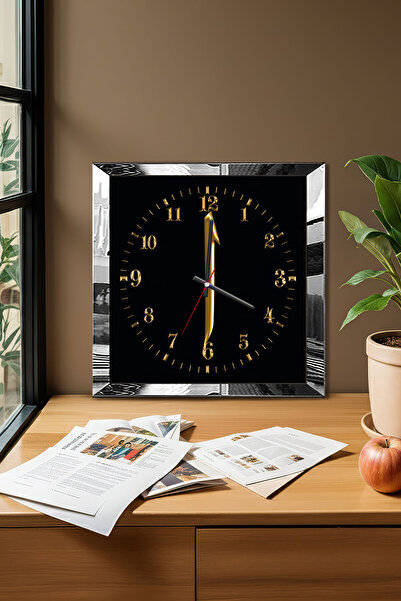 Zevahir Mobilya Dekorasyon Ceas de perete decorativ din MDF cu tematică Elif,...