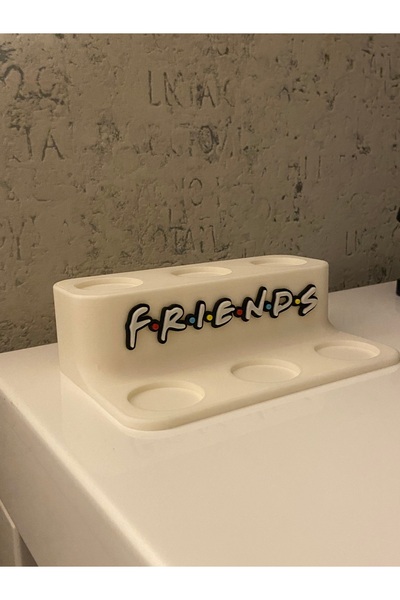 Florya Studyo Friends Standı Oyuncak Figür standı - MC Donalds Friends Karakterleri Sergileme Stan