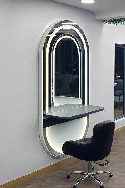 TİTANYUM CHAİR Güzellik Salonu makyaj aynası