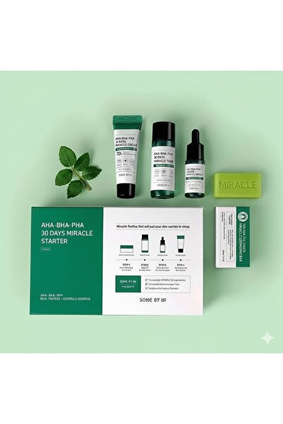 Some By Mi مجموعة روتين العناية AHA. BHA. PHA 30 يوما من سوم باي مي - 4 قطع