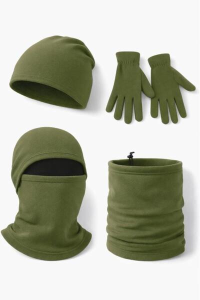 SINGLE SWORD Polar Bere Eldiven Boyunluk ve Kar Maskesi