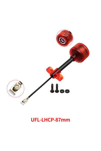 Choice هوائي سباق طويل المدى من نوع SMA، طراز UFL-LHCP-87mm، من إنتاج شركة Ru...