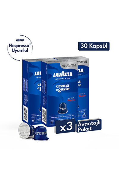 LavAzza Crema e Gusto 56gr Nespresso® Uyumlu Alüminyum Kapsül x3