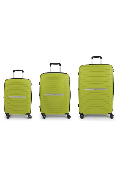 Gabol Shinyuu 4-Roll-Kofferset – 3-teiliges Dehnfalte-Set