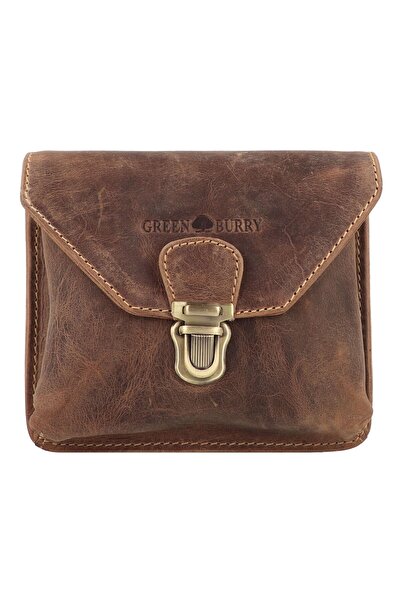 Greenburry Kožená vintage ľadvinka 15 cm