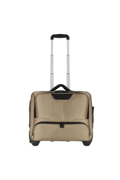 Dermata 2 Rollen Businesstrolley 41 cm Laptopfach