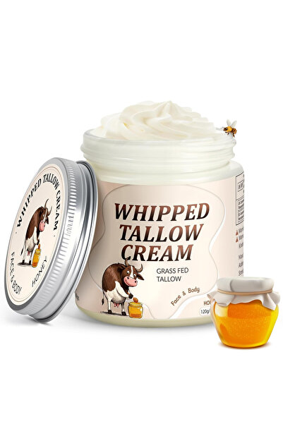 MEIDU cremă hidratantă cu seu de vită și miere, 120g, față și corp, piele usc...