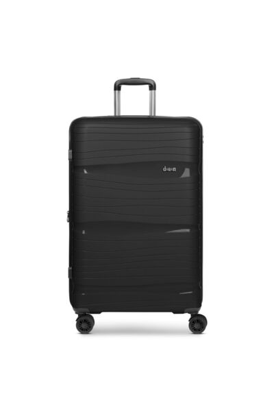 D&N Travel Line 4300-Plus 4 Rollen Trolley L 76 cm mit Dehnfalte
