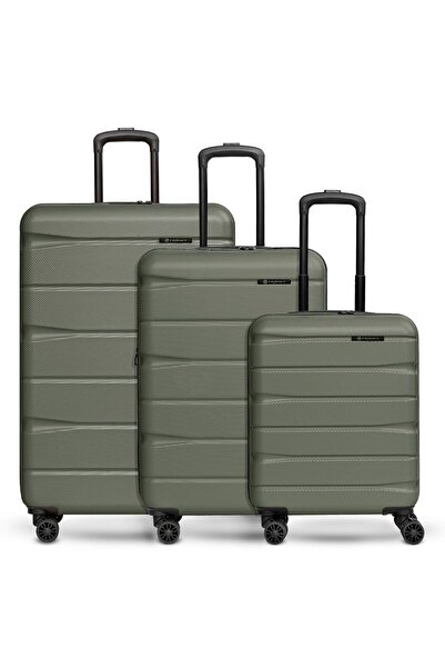 Franky Munich 4.0 4 Rollen Kofferset 3-teilig mit Dehnfalte