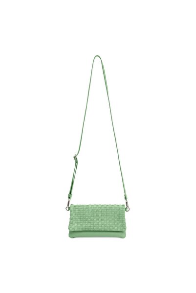 FREDsBRUDER Weave Harmony Clutch Tasche Leder 22 cm