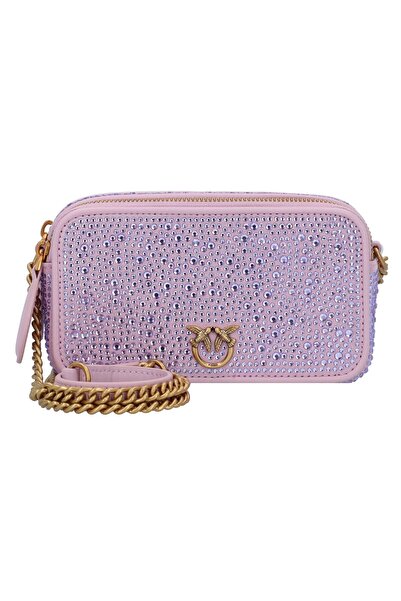 PİNKO Mini Bag Umhängetasche Leder 18 cm