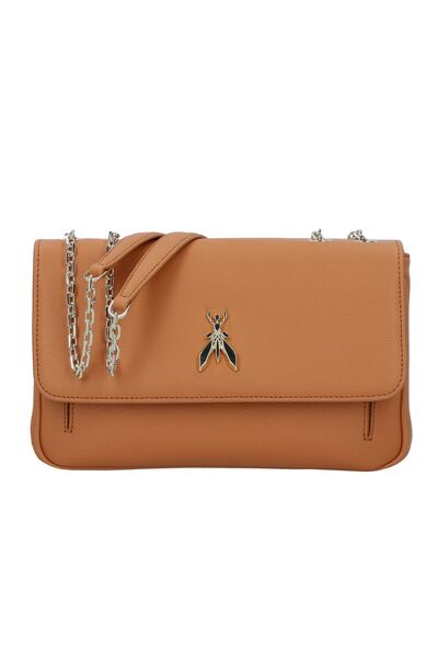 Patrizia Pepe Fly Schultertasche Leder 25 cm