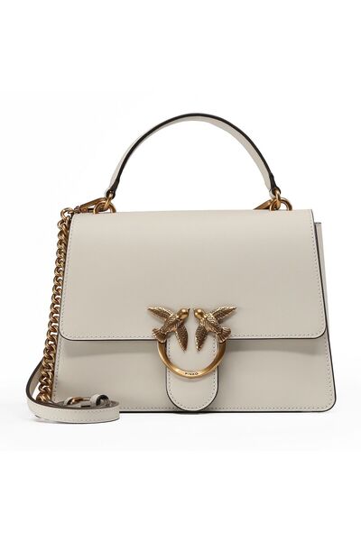 PİNKO Love One Handtasche Leder 25 cm