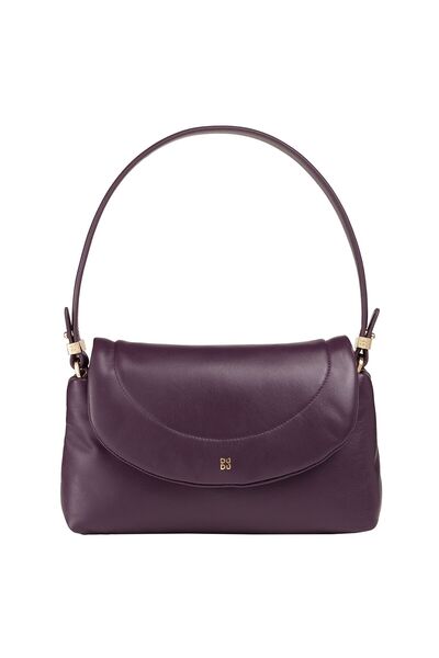 DUDU Melville Schultertasche Leder 29 cm