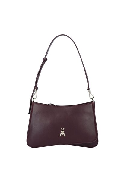 Patrizia Pepe Tris Schultertasche Leder 28,5 cm