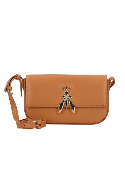 Patrizia Pepe Essential Fly Schultertasche Leder 22 cm