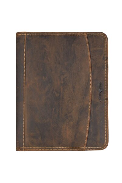 Greenburry Vintage Ringmappe Leder 26 cm