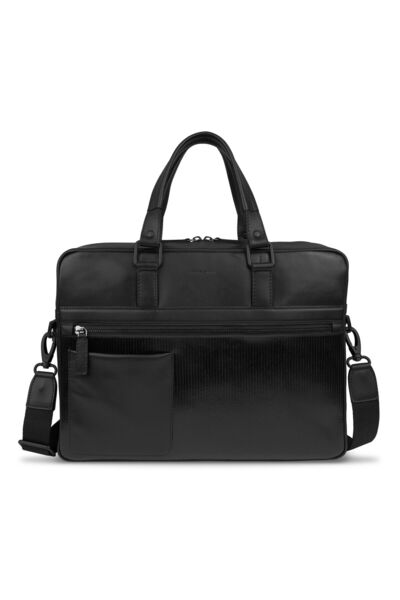 BUGATTI Joel Aktentasche Leder 38 cm Laptopfach
