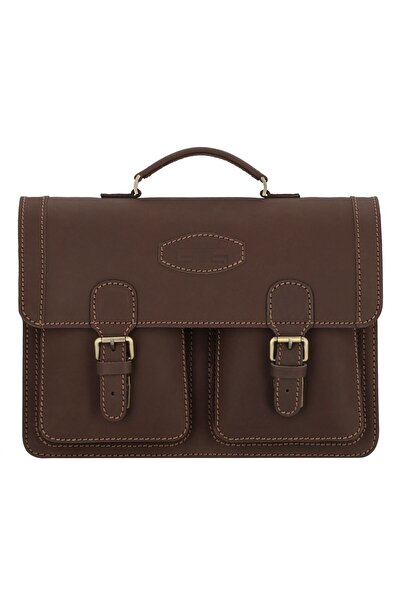 Mika Lederwaren Robbert Aktentasche Leder 41 cm