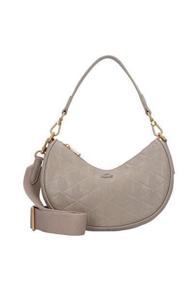 Lacoste Maheki Schultertasche Leder 24 cm