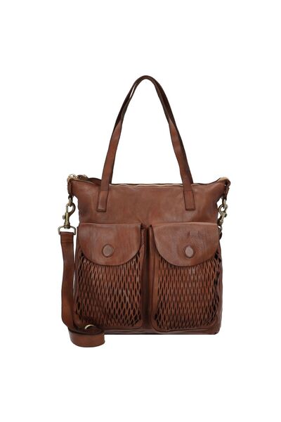 Campomaggi Schultertasche Leder 33 cm