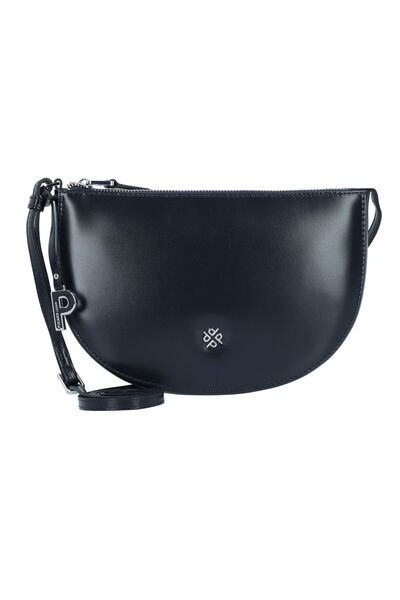 Picard Čierna kravata Umhängetasche Leder 25 cm