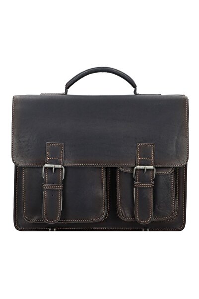 Greenburry Aktentasche Leder 39 cm